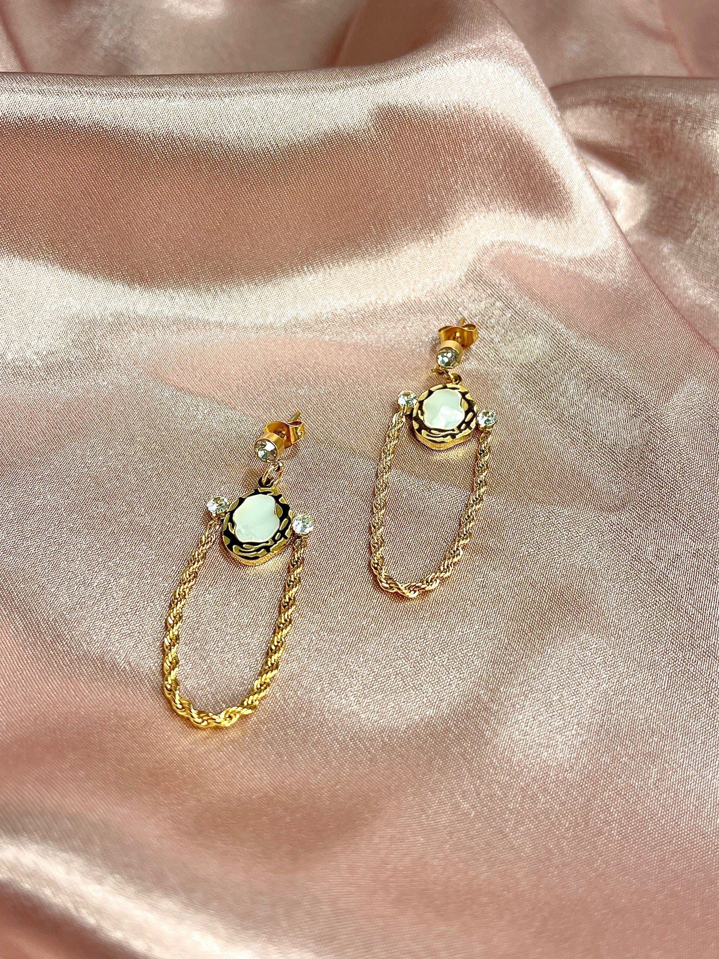 BOUCLES PEARL CASCADE